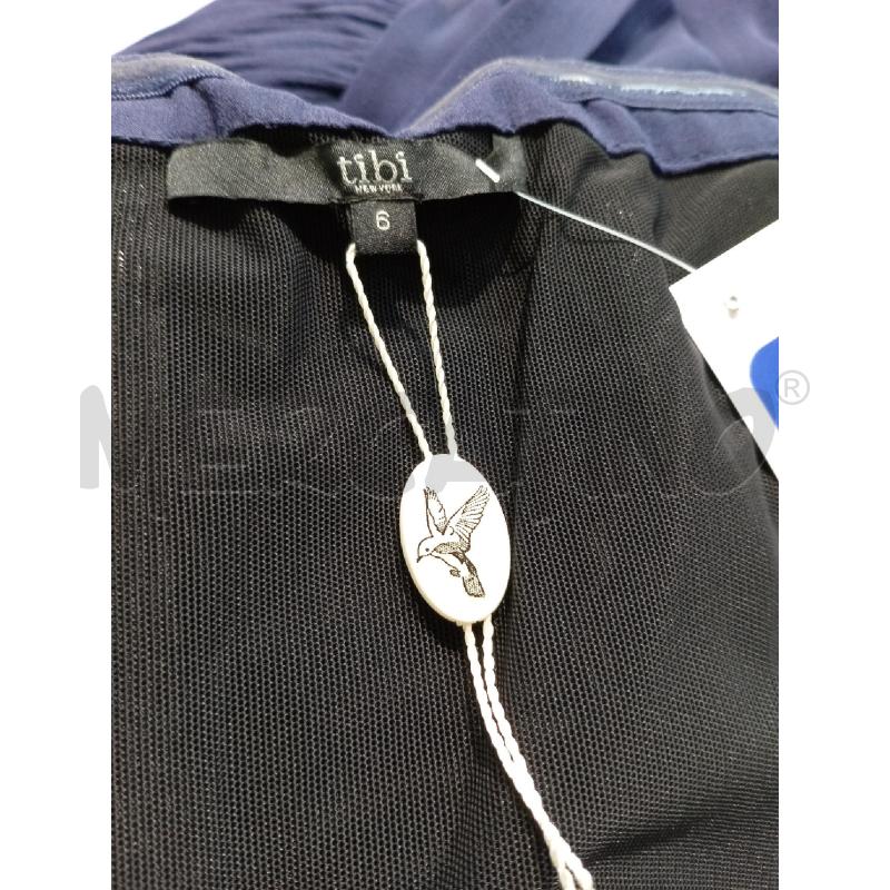 VESTITO DONNA TIBI BLU PLISSETTATO CORTO | Mercatino dell'Usato Moncalieri bengasi 5