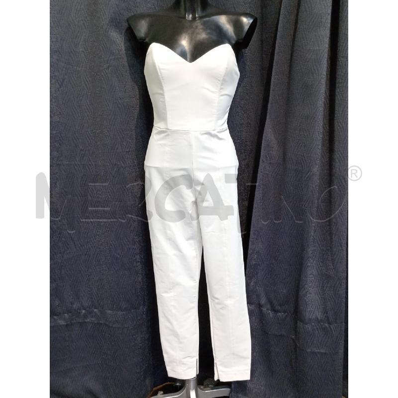 VESTITO DONNA TUTA CORPETTO ELISABETTA FRANCHI BIANCO   | Mercatino dell'Usato Moncalieri bengasi 1