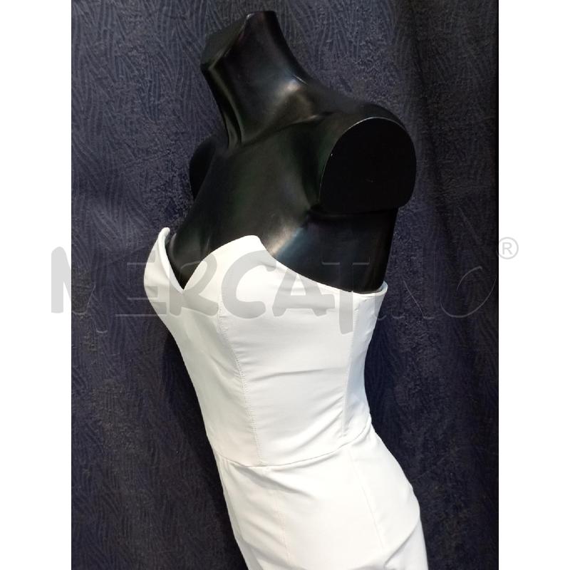 VESTITO DONNA TUTA CORPETTO ELISABETTA FRANCHI BIANCO   | Mercatino dell'Usato Moncalieri bengasi 3