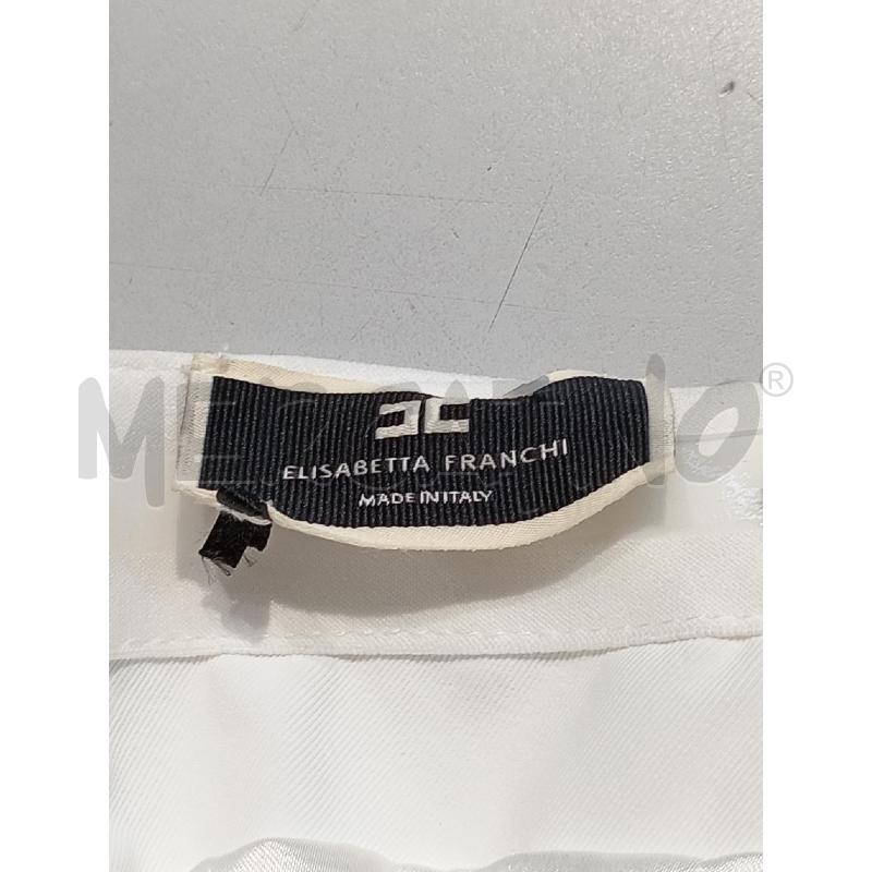 VESTITO DONNA TUTA CORPETTO ELISABETTA FRANCHI BIANCO   | Mercatino dell'Usato Moncalieri bengasi 5
