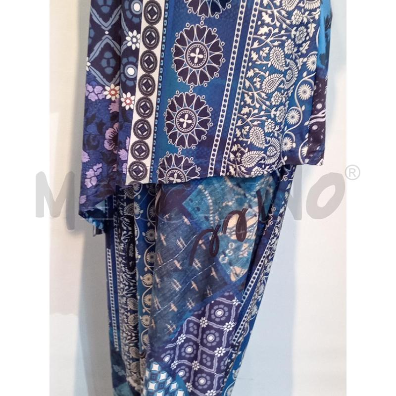 VESTITO DONNA TUTA DISEGUAL FANTASIA BLU  | Mercatino dell'Usato Moncalieri bengasi 4