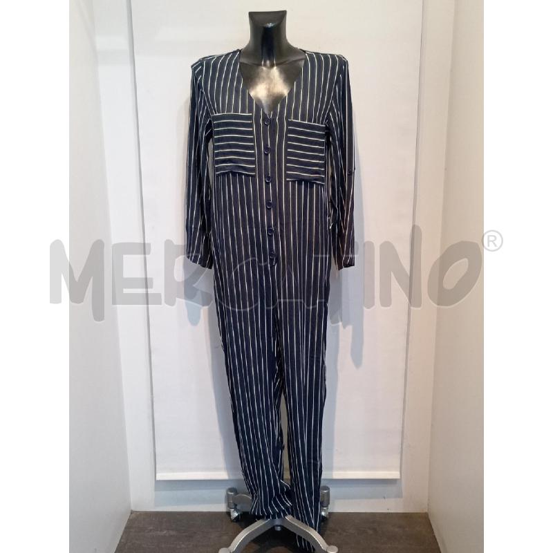 VESTITO DONNA TUTONE  MNG BLU NE VERDE A RIGHE  | Mercatino dell'Usato Moncalieri bengasi 1