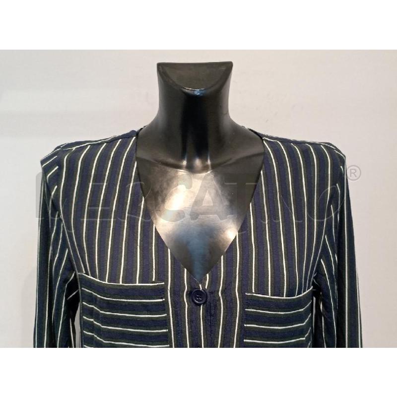 VESTITO DONNA TUTONE  MNG BLU NE VERDE A RIGHE  | Mercatino dell'Usato Moncalieri bengasi 4