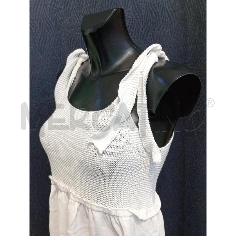 VESTITO DONNA TWIN SET BIANCO CON SPALLINE | Mercatino dell'Usato Moncalieri bengasi 3