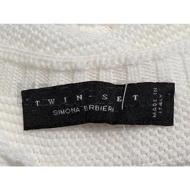 VESTITO DONNA TWIN SET BIANCO CON SPALLINE | Mercatino dell'Usato Moncalieri bengasi 5