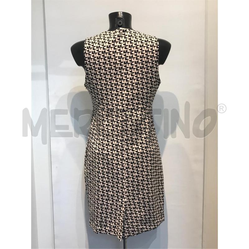 VESTITO DONNA TWIN SET BIANCO NERO CUORICINI SMANICATO  | Mercatino dell'Usato Moncalieri bengasi 2
