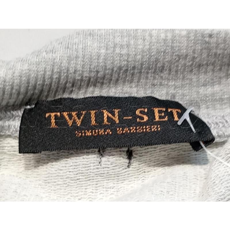 VESTITO DONNA TWIN SET GRIGIO CON PIZZO FONDO | Mercatino dell'Usato Moncalieri bengasi 5