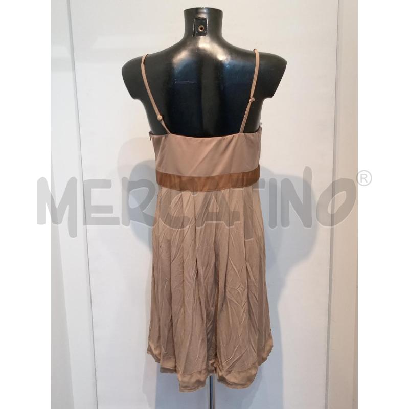 VESTITO DONNA TWIN SET MARRONE BORDO GRO | Mercatino dell'Usato Moncalieri bengasi 2