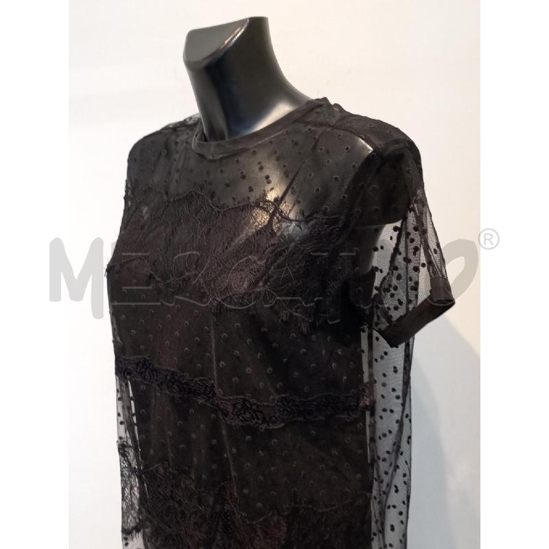 VESTITO DONNA TWIN SET NERO PIZZO CON SOTTOVESTE | Mercatino dell'Usato Moncalieri bengasi 3