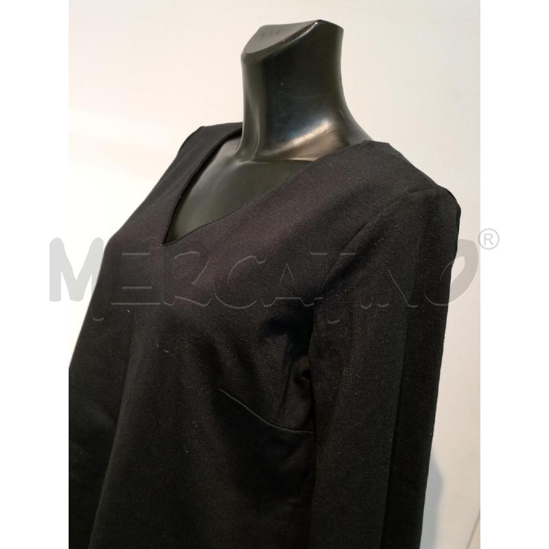 VESTITO DONNA TWIN SET NERO TUBINO CON TASCHE LATERALI | Mercatino dell'Usato Moncalieri bengasi 3
