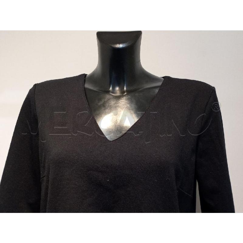 VESTITO DONNA TWIN SET NERO TUBINO CON TASCHE LATERALI | Mercatino dell'Usato Moncalieri bengasi 4