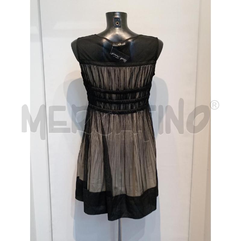 VESTITO DONNA TWIN SET NERO TULLE SMANICATO | Mercatino dell'Usato Moncalieri bengasi 2