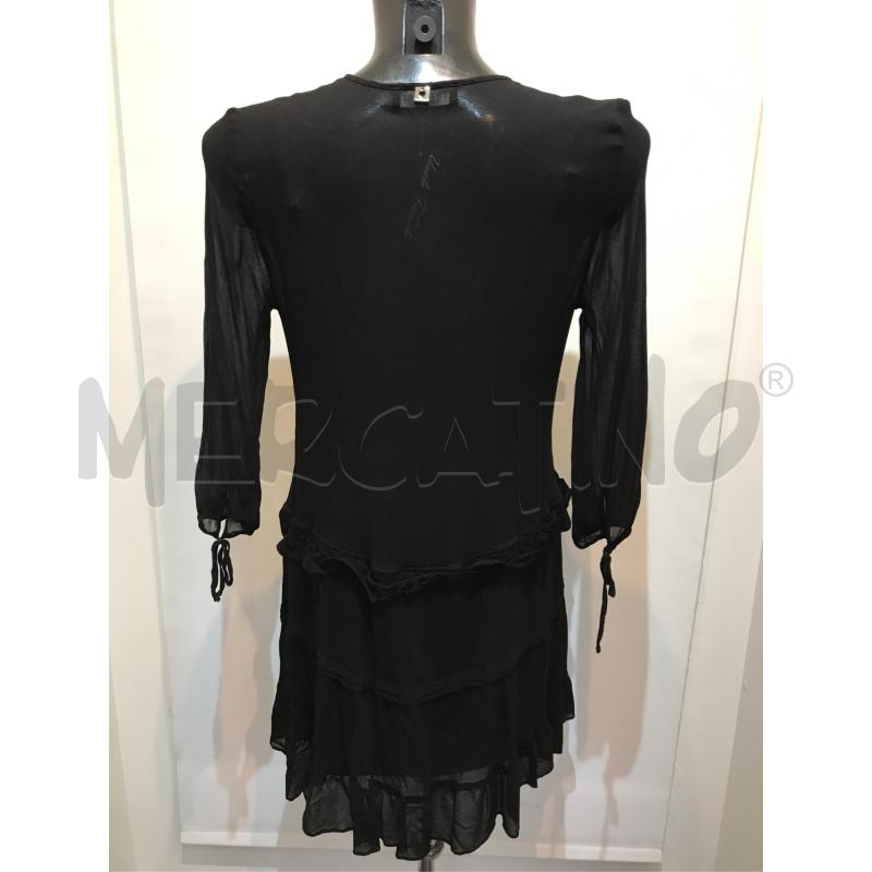 VESTITO DONNA TWIN SET NERO VOILE MEZZA MANICA | Mercatino dell'Usato Moncalieri bengasi 2