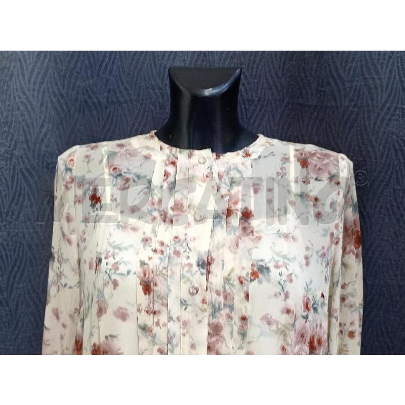 VESTITO DONNA TWIN SET ROSA FIORI VOILE | Mercatino dell'Usato Moncalieri bengasi 3