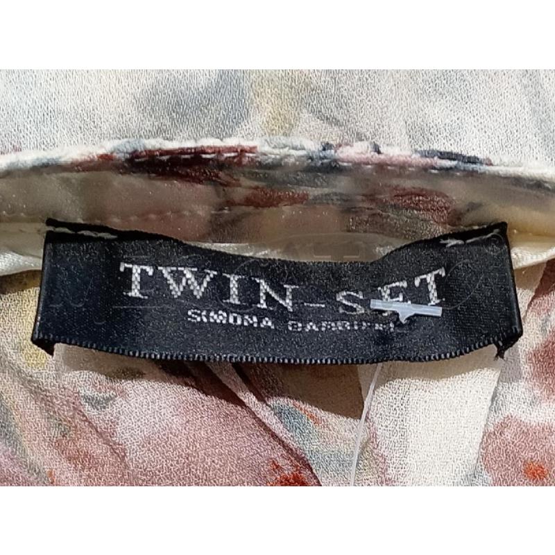 VESTITO DONNA TWIN SET ROSA FIORI VOILE | Mercatino dell'Usato Moncalieri bengasi 5