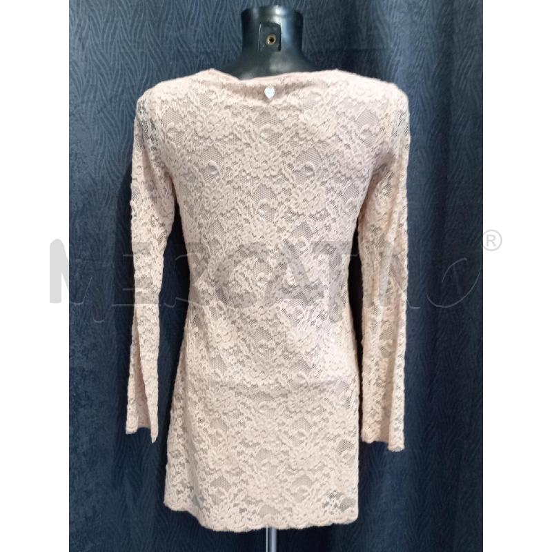 VESTITO DONNA TWIN SET ROSA PIZZO | Mercatino dell'Usato Moncalieri bengasi 2