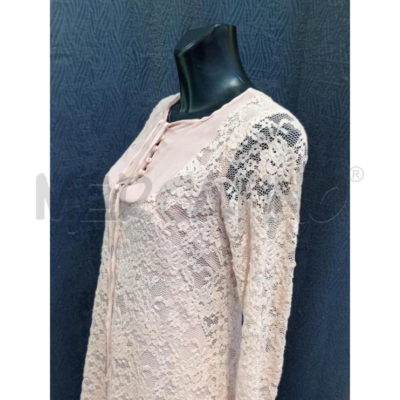 VESTITO DONNA TWIN SET ROSA PIZZO | Mercatino dell'Usato Moncalieri bengasi 4