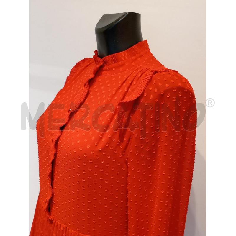 VESTITO DONNA TWIN SET ROSSO MANICA LUNGA  CON POIS | Mercatino dell'Usato Moncalieri bengasi 4