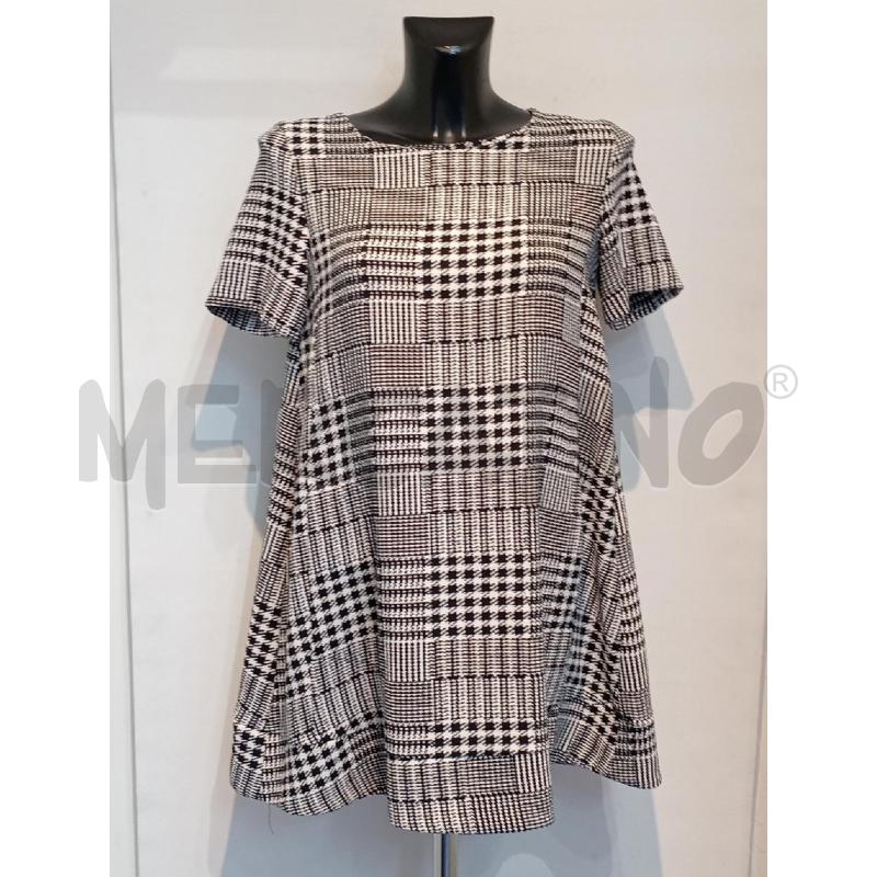 VESTITO DONNA VICOLO BIANCO NERO SVASATO | Mercatino dell'Usato Moncalieri bengasi 1
