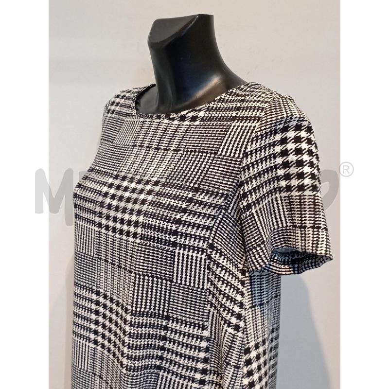 VESTITO DONNA VICOLO BIANCO NERO SVASATO | Mercatino dell'Usato Moncalieri bengasi 3