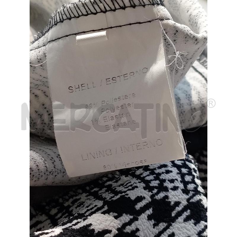 VESTITO DONNA VICOLO BIANCO NERO SVASATO | Mercatino dell'Usato Moncalieri bengasi 5