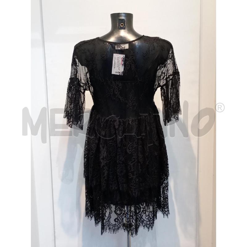 VESTITO DONNA VICOLO NERO PIZZO SCOLLO V | Mercatino dell'Usato Moncalieri bengasi 2