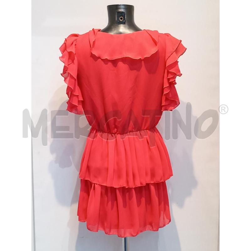 VESTITO DONNA VICOLO ROSSO CON BALZE | Mercatino dell'Usato Moncalieri bengasi 2