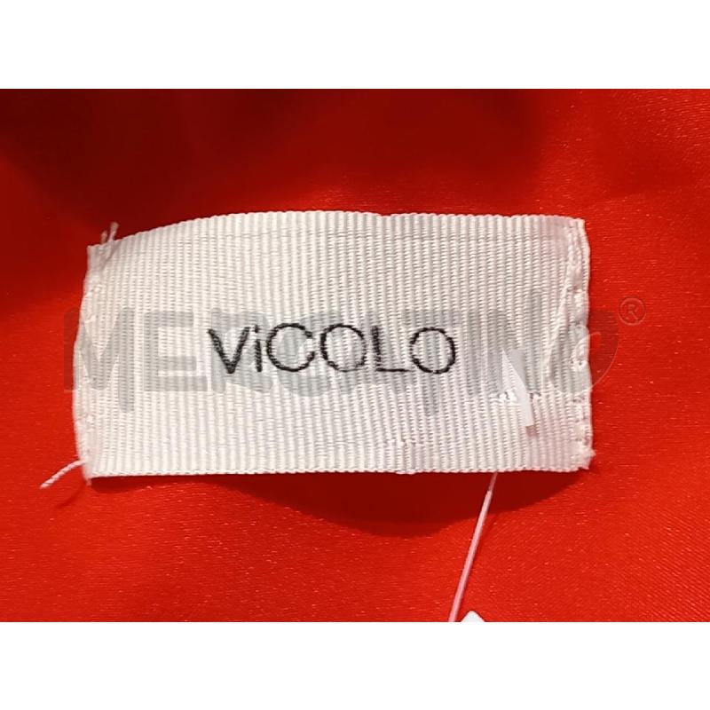 VESTITO DONNA VICOLO ROSSO CON BALZE | Mercatino dell'Usato Moncalieri bengasi 5