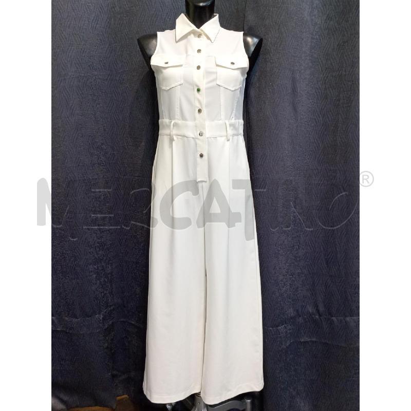 VESTITO DONNA  TUTONE ELSI BIANCO CON CULOTTE  | Mercatino dell'Usato Moncalieri bengasi 1