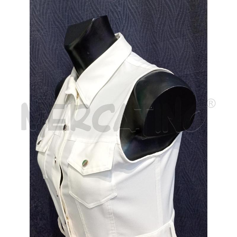 VESTITO DONNA  TUTONE ELSI BIANCO CON CULOTTE  | Mercatino dell'Usato Moncalieri bengasi 4