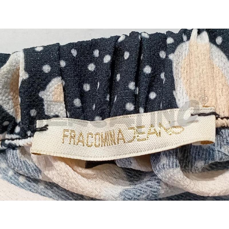 VESTITO TUTA DONNA FRACOMINA JEANS NERO FIORI SORA  | Mercatino dell'Usato Moncalieri bengasi 5