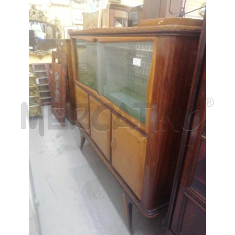 VETRINA VINTAGE 2 ANTE MID CENTURY | Mercatino dell'Usato Moncalieri bengasi 1