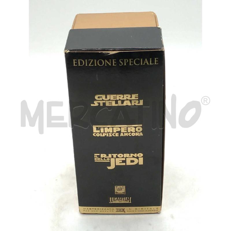 VIDEO CASSETTE DA COLLEZIONE BOX STAR WARS EDIZIONE SPECIALE LUCAS FILM TRILOGIA | Mercatino dell'Usato Moncalieri bengasi 2