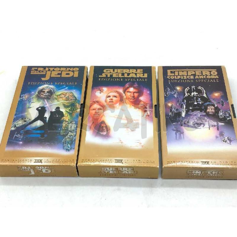 VIDEO CASSETTE DA COLLEZIONE BOX STAR WARS EDIZIONE SPECIALE LUCAS FILM TRILOGIA | Mercatino dell'Usato Moncalieri bengasi 4