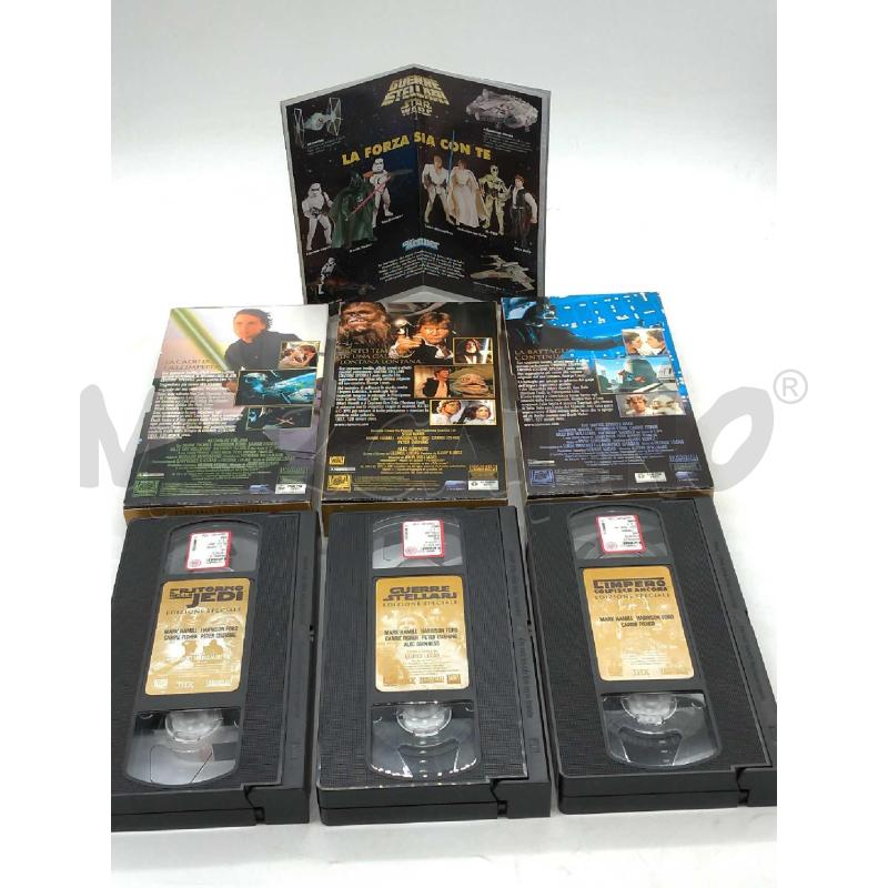 VIDEO CASSETTE DA COLLEZIONE BOX STAR WARS EDIZIONE SPECIALE LUCAS FILM TRILOGIA | Mercatino dell'Usato Moncalieri bengasi 5