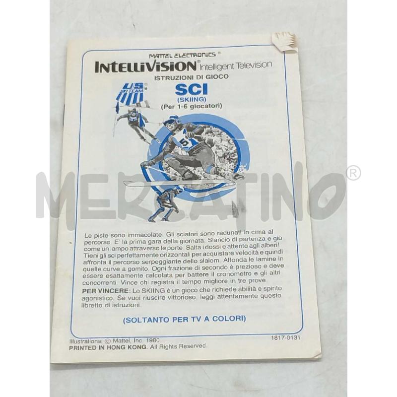 VIDEO GIOCO MATTEL INTELLIVISION SKIING | Mercatino dell'Usato Moncalieri bengasi 5