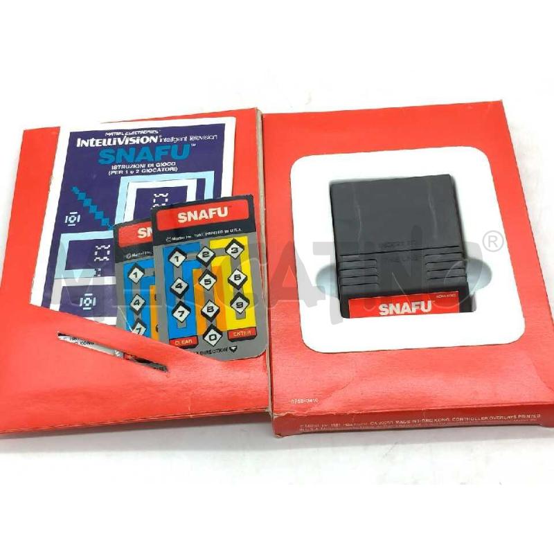 VIDEO GIOCO MATTEL INTELLIVISION SNAFU ELECTRONICS | Mercatino dell'Usato Moncalieri bengasi 2