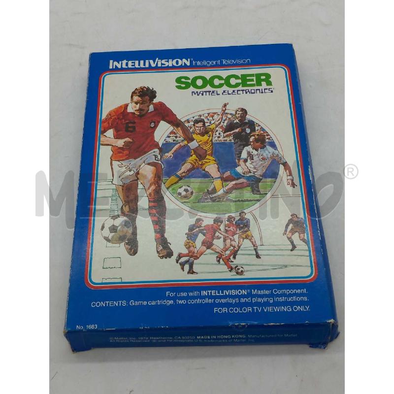 VIDEO GIOCO MATTEL INTELLIVISION SOCCER | Mercatino dell'Usato Moncalieri bengasi 1