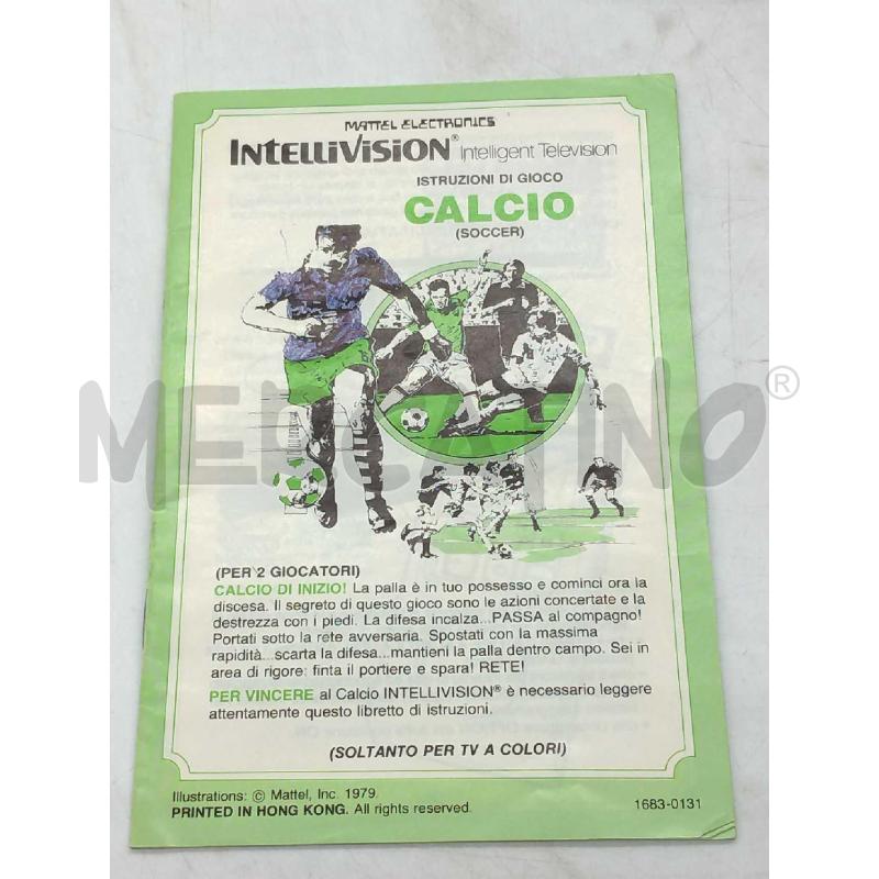 VIDEO GIOCO MATTEL INTELLIVISION SOCCER | Mercatino dell'Usato Moncalieri bengasi 5