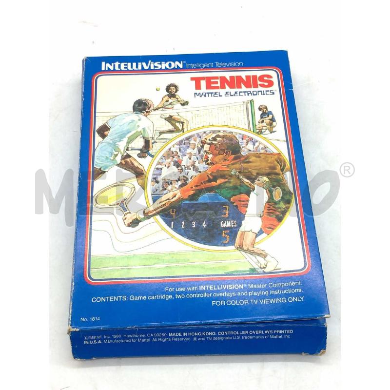 VIDEO GIOCO MATTEL INTELLIVISION TENNIS  | Mercatino dell'Usato Moncalieri bengasi 1