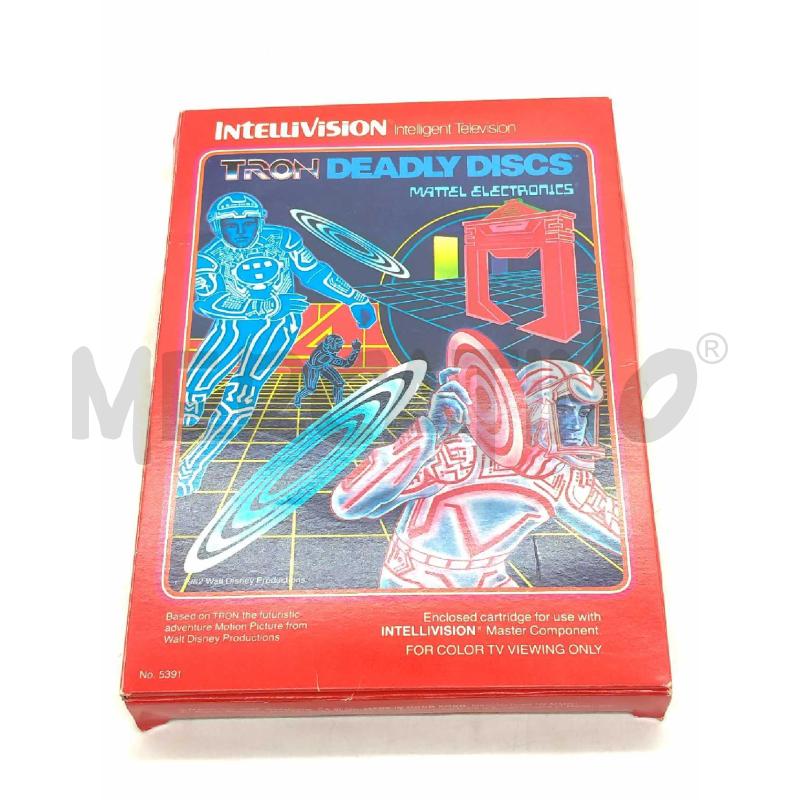 VIDEO GIOCO MATTEL INTELLIVISION TRON DEADLY DISCS | Mercatino dell'Usato Moncalieri bengasi 1