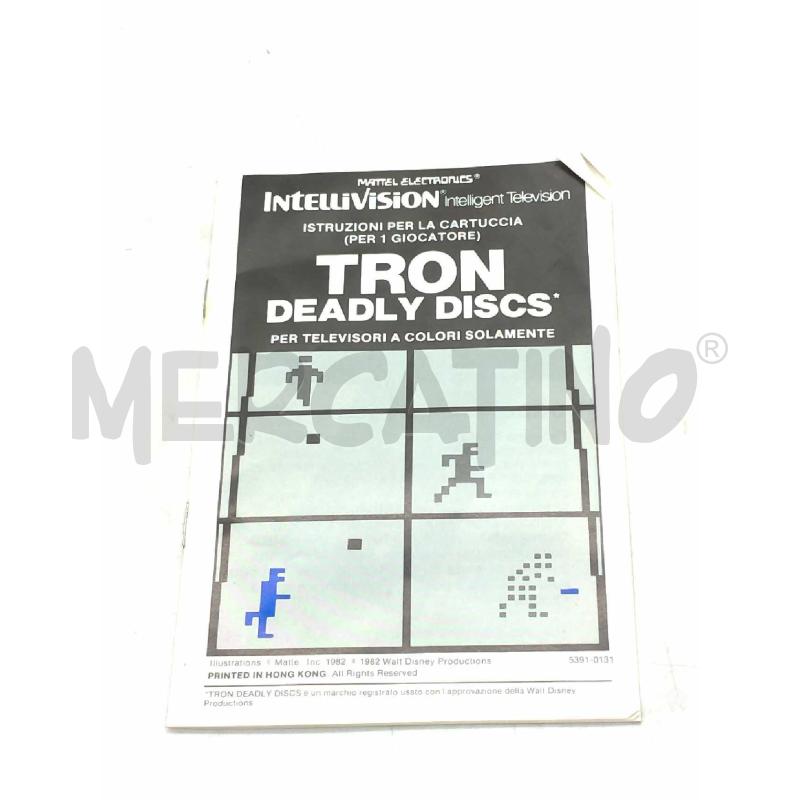 VIDEO GIOCO MATTEL INTELLIVISION TRON DEADLY DISCS | Mercatino dell'Usato Moncalieri bengasi 5