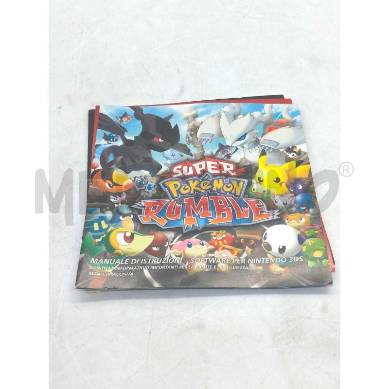 VIDEO GIOCO NINTENDO 3 DS SUPER POKEMON RUMBLE | Mercatino dell'Usato Moncalieri bengasi 4