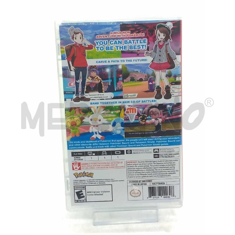 VIDEO GIOCO NINTENDO SWITCH POKEMON SWORD | Mercatino dell'Usato Moncalieri bengasi 2