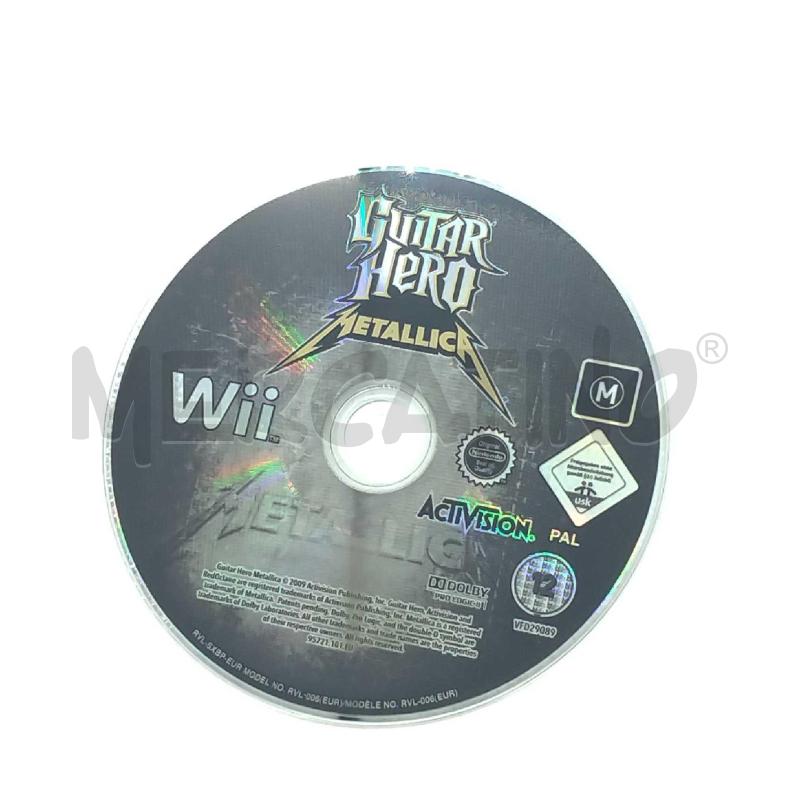 VIDEO GIOCO NINTENDO WII GUITAR HERO METALLICA  | Mercatino dell'Usato Moncalieri bengasi 5