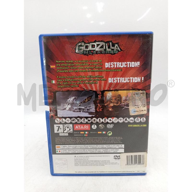 VIDEO GIOCO PS2 GODZILLA UNLEASHED | Mercatino dell'Usato Moncalieri bengasi 3