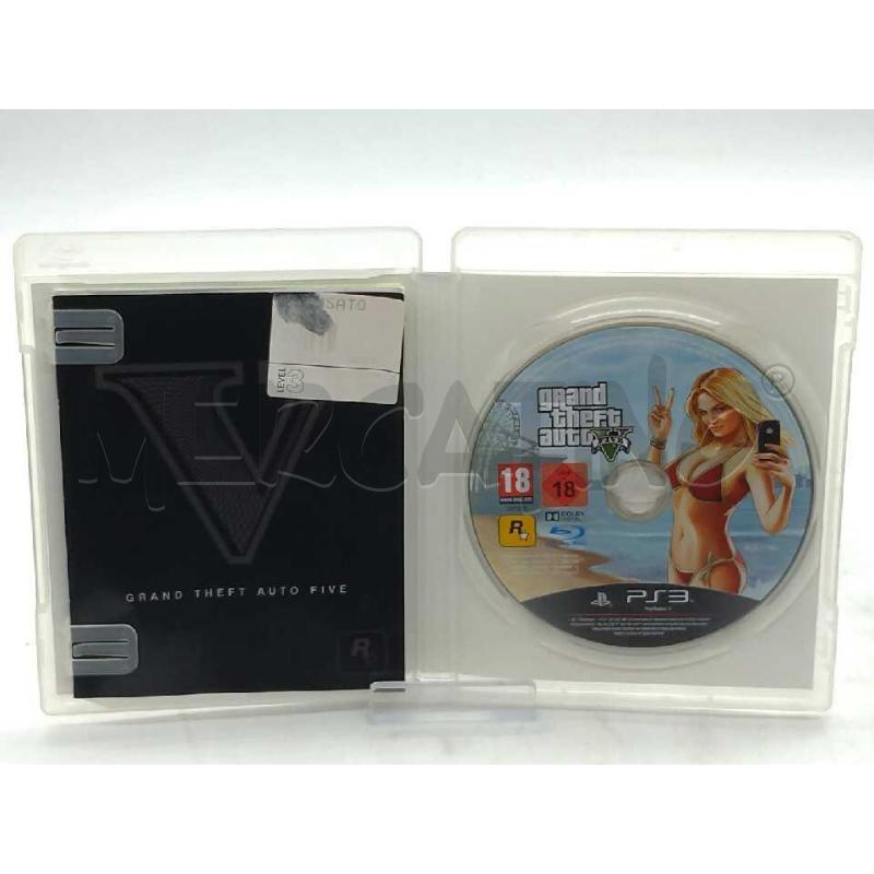 VIDEO GIOCO PS3 GTA V FIVE CON MAPPA | Mercatino dell'Usato Moncalieri bengasi 3