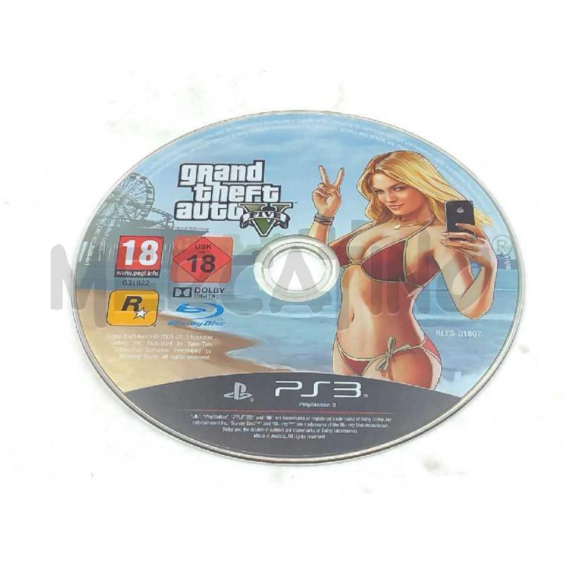 VIDEO GIOCO PS3 GTA V FIVE CON MAPPA | Mercatino dell'Usato Moncalieri bengasi 4