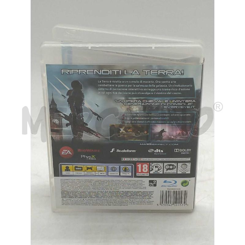 VIDEO GIOCO PS3 MASS EFFECT 3  BIOWARE | Mercatino dell'Usato Moncalieri bengasi 2