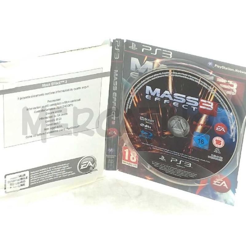 VIDEO GIOCO PS3 MASS EFFECT 3  BIOWARE | Mercatino dell'Usato Moncalieri bengasi 3